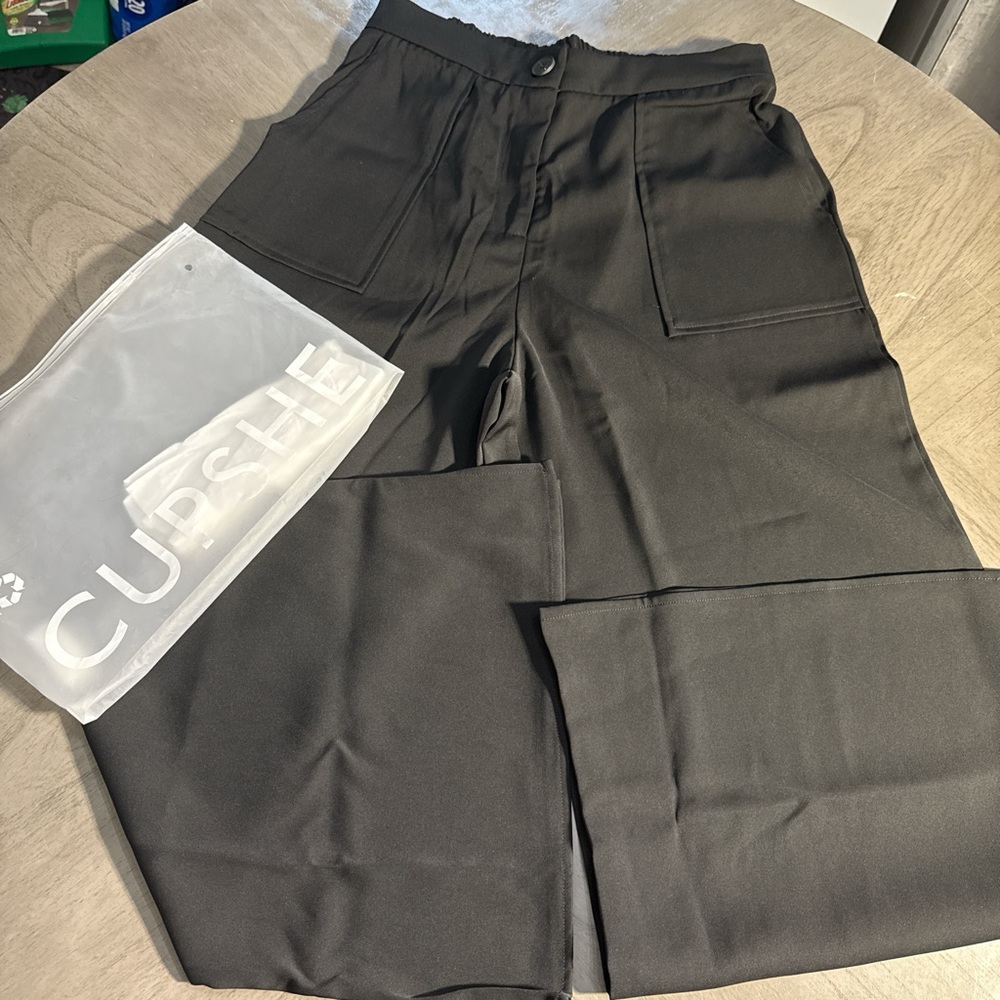 Cupshe women’s Charcoal Dress Pants